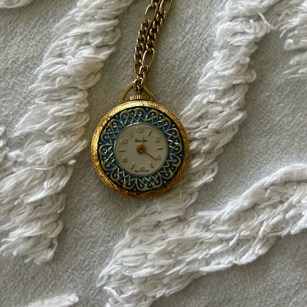 Vintage Lucerne Watch On A Chain